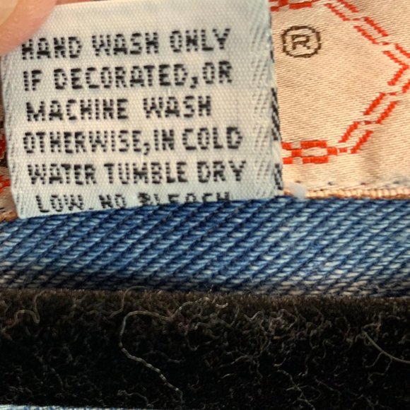 Apache Denim Vest Size with Glittery Fish Embellishments X Large - Picture 9 of 12